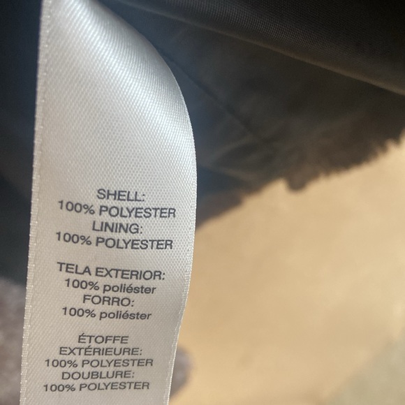 Chicos Faux Fur vest. Size 2.  Brown. Great condition - Picture 3 of 6